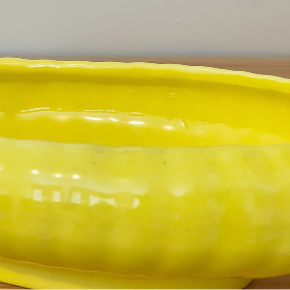 Vintage 50s | Frank Moreno | MCM Lemon Yellow Planter - Picture 5 of 14